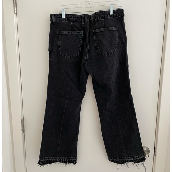 Zara The Ness Cropped Flare Jeans - Picture 6 of 7